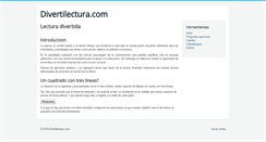 Desktop Screenshot of divertilectura.com